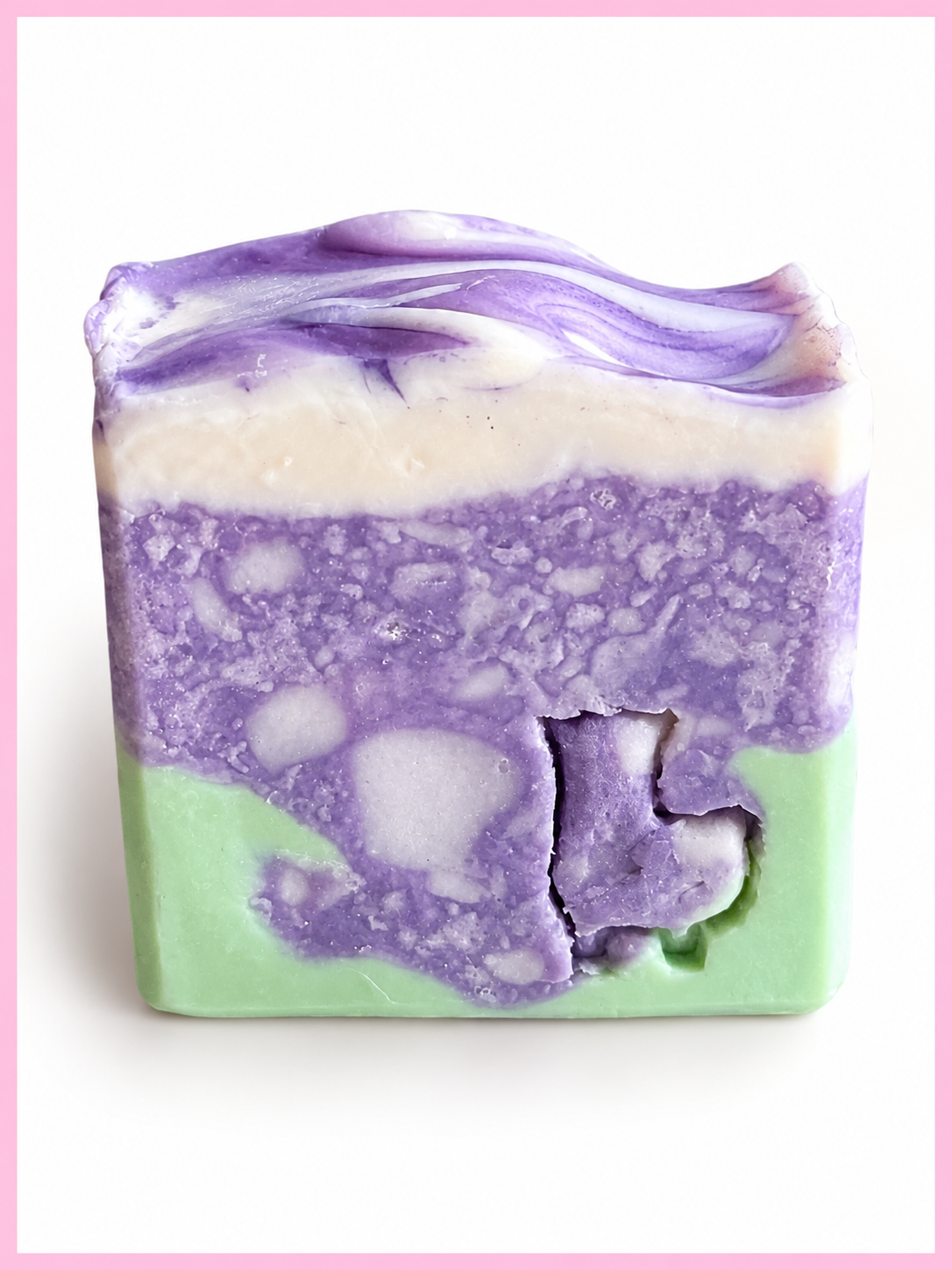 Lavender Chamomile Sea Salt Artisan Soap