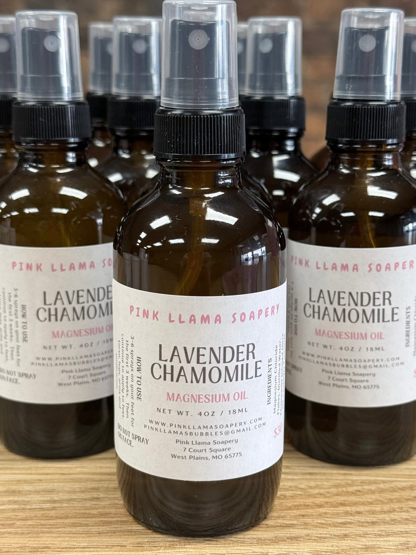 Lavender Chamomile Magnesium Oil